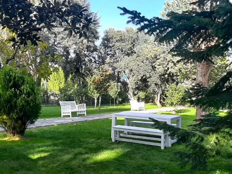 Garten von Wohnung zur untervermieten in San Sebastián de los Reyes mit Klimaanlage, Heizung und Privatgarten