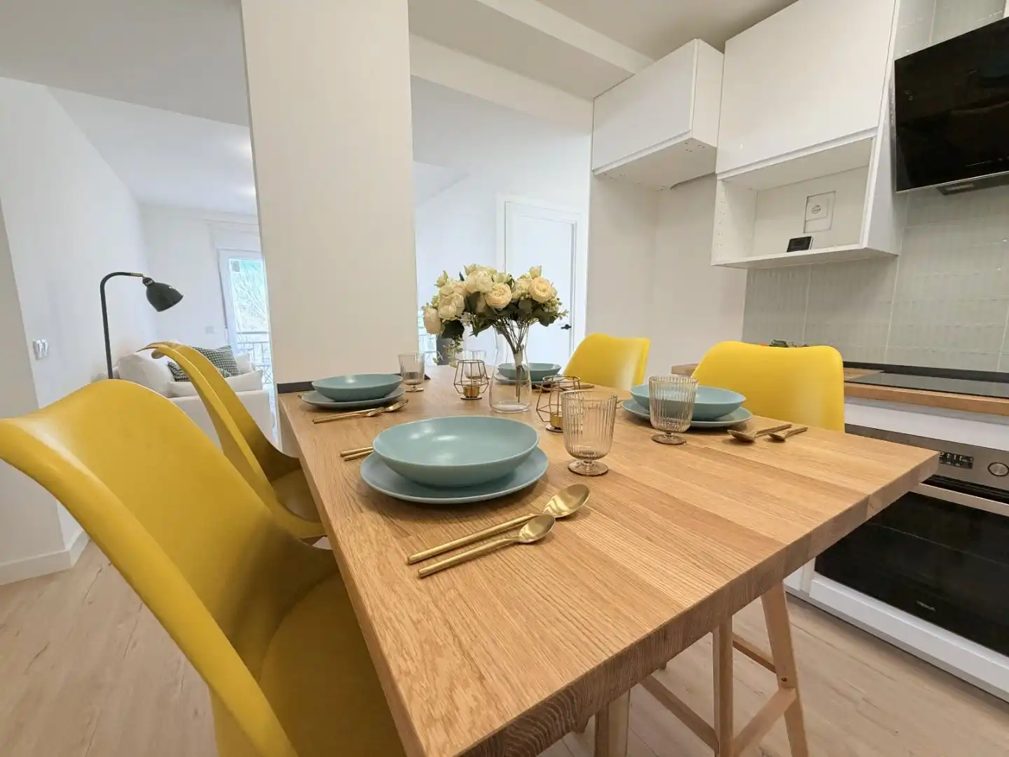 Piso en venta en Calle de Mota del Cuervo, 29, Canillas Comedor de Piso en venta en Madrid con Aire acondicionado, Calefacción y Terraza