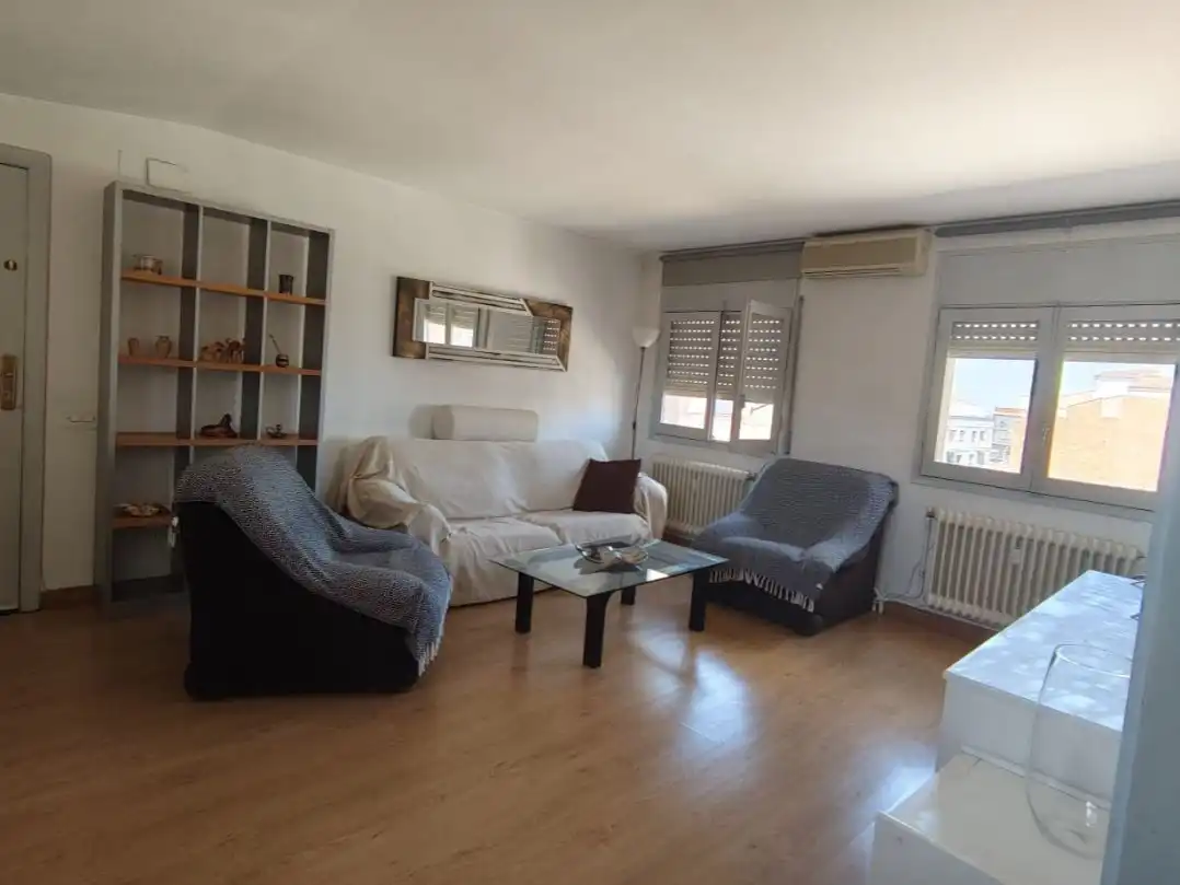 Flat for rent in Carrer Pau Claris, 7, Príncep de Viana - Clot -Xalets Humbert Torres Living room of Flat for rent in Lleida Capital with Air Conditioner