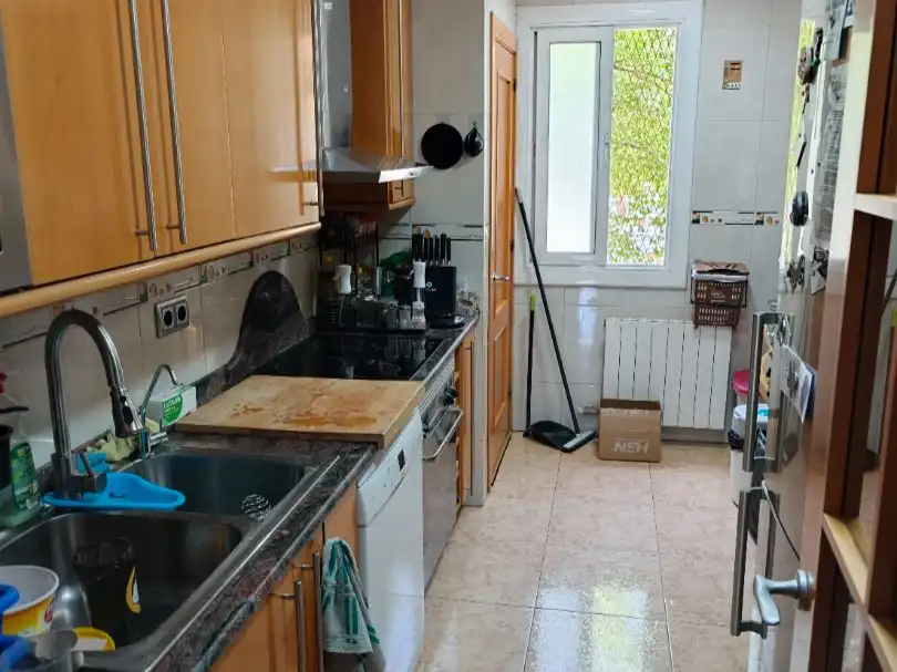 Piso en venta en Plaça Espanya, 14, Ca n'Oriac Cocina de Piso en venta en Sabadell con Aire acondicionado, Calefacción y Terraza