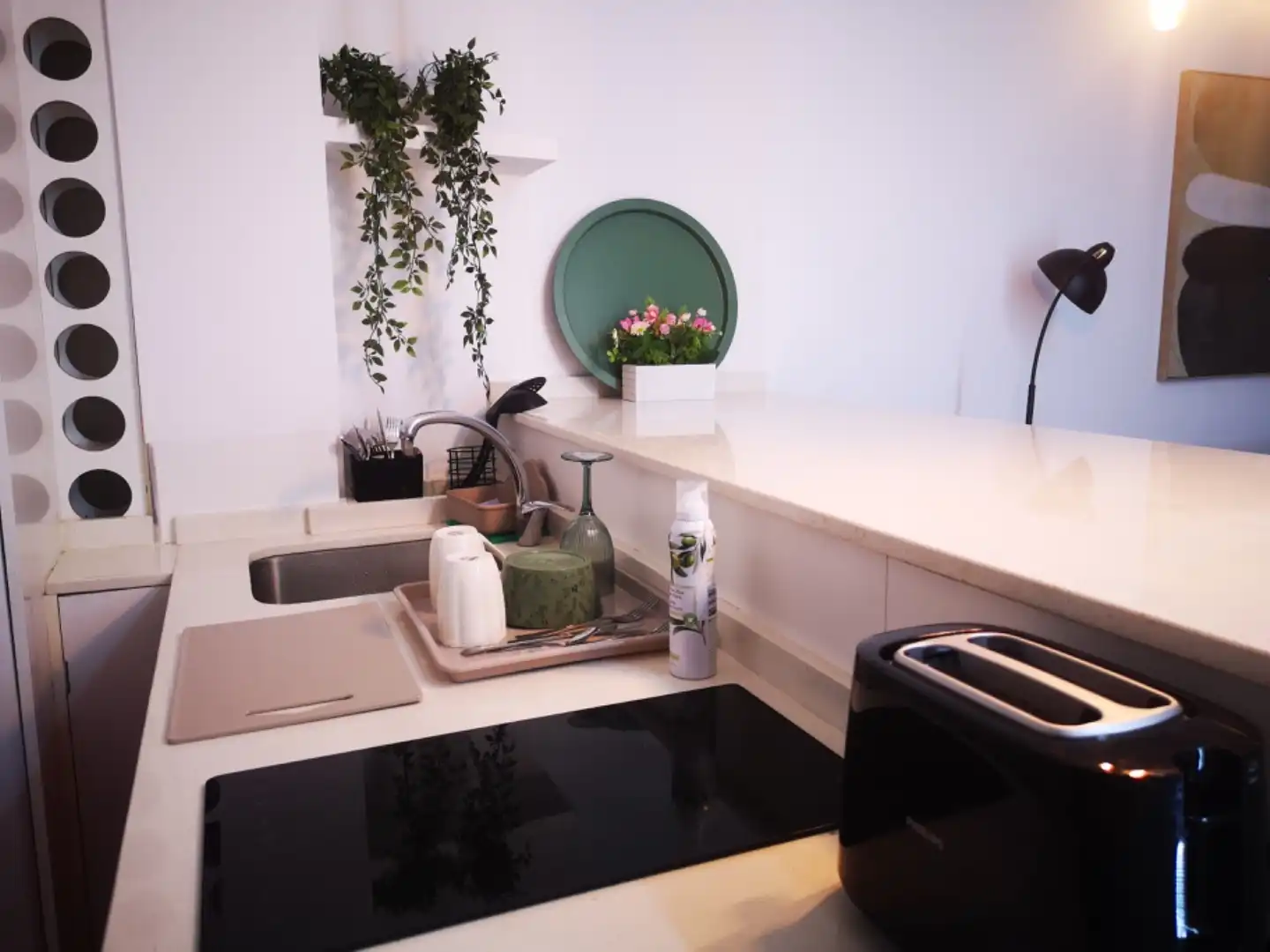 Apartments for rent in Calle de la Cruz, 20, Manantiales - Estación de Autobuses Kitchen of Apartments for rent in Torremolinos with Air Conditioner, Heating and Swimming Pool