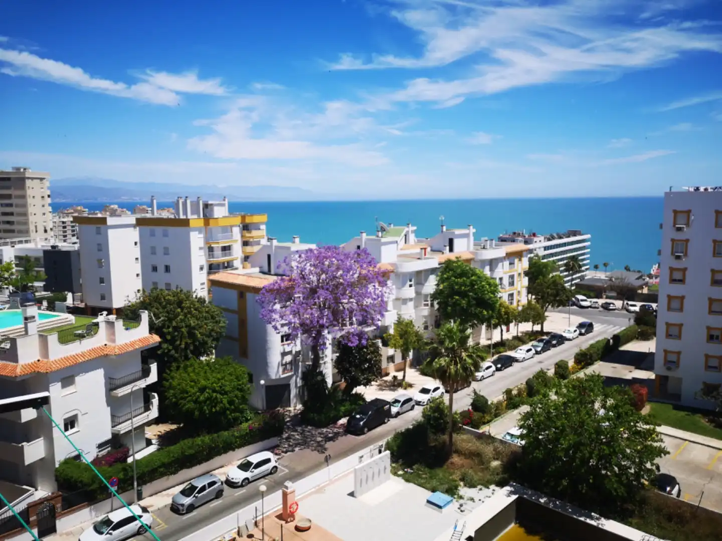 Apartments for rent in Calle de la Cruz, 20, Manantiales - Estación de Autobuses Exterior view of Apartments for rent in Torremolinos with Air Conditioner, Heating and Swimming Pool