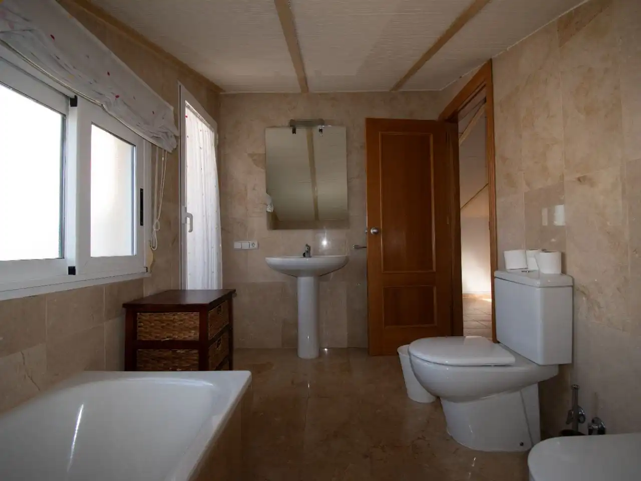 Casa o chalet de alquiler en Calle Aire, 20, Pedanías Norte Baño de Casa o chalet de alquiler en Murcia Capital con Aire acondicionado, Terraza y Piscina
