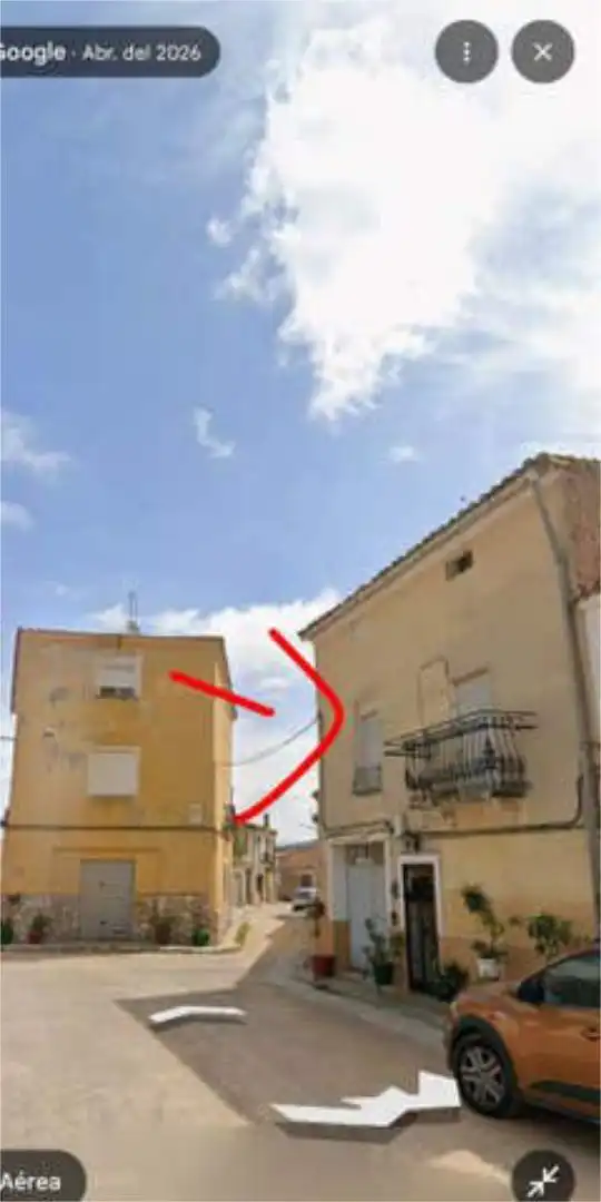 Vista exterior de Casa o xalet en venda en Camporrobles amb Terrassa