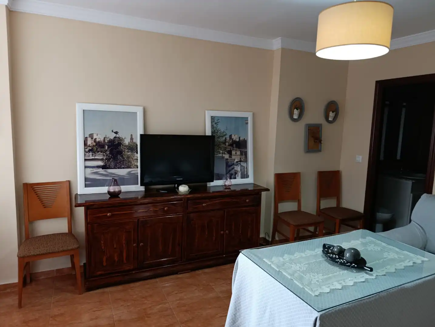 Sala de estar de Piso de alquiler en Morón de la Frontera con Aire acondicionado, Calefacción y Terraza