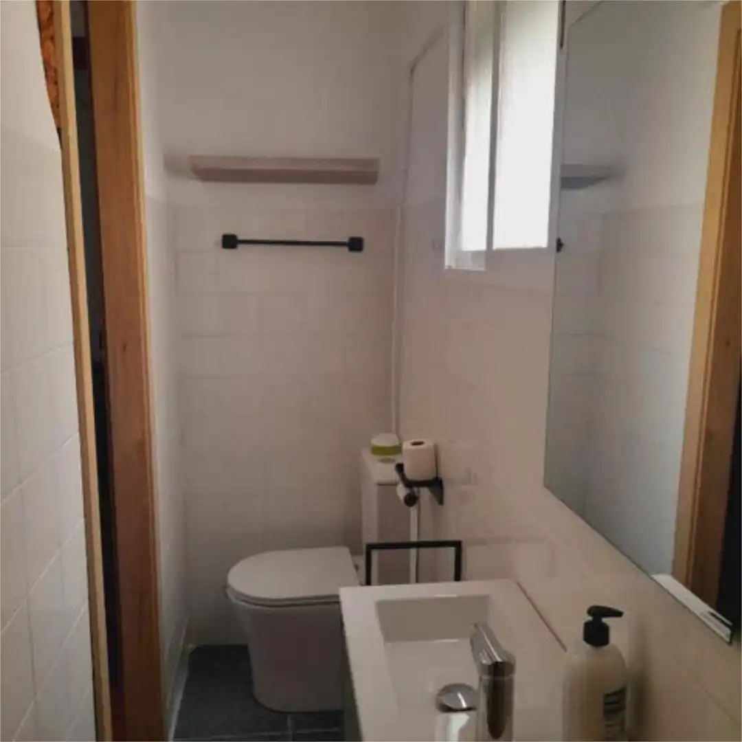 Piso de alquiler en Alcantarilla Baño de Piso de alquiler en Alcantarilla con Terraza y Amueblado