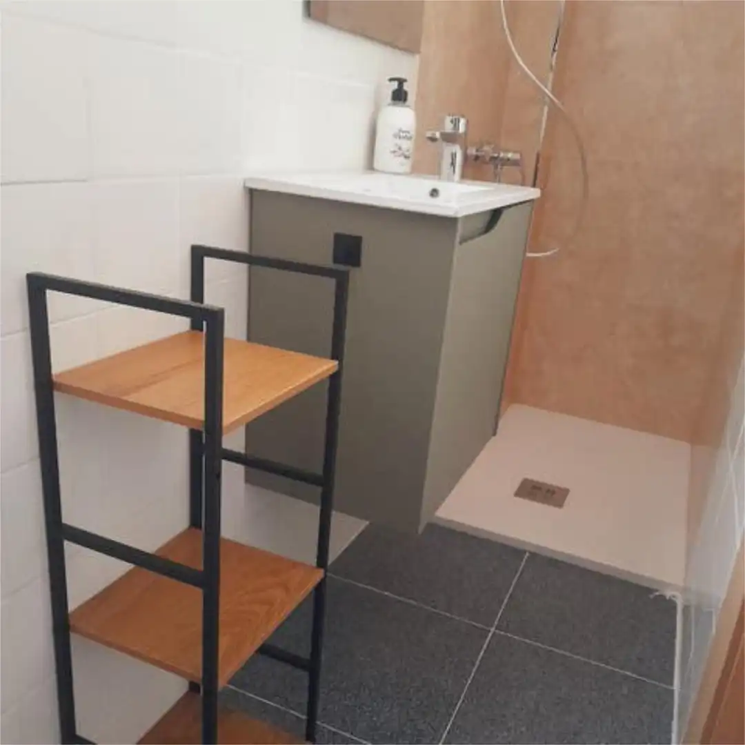Piso de alquiler en Alcantarilla Baño de Piso de alquiler en Alcantarilla con Terraza y Amueblado
