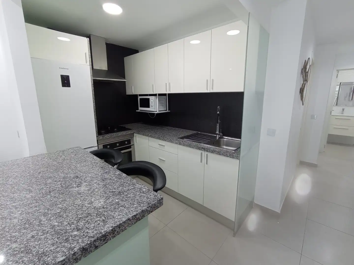 Flat for rent in Calle Barroso, 12, Arico Kitchen of Flat for rent in Arico with Furnished, Oven and Washing machine