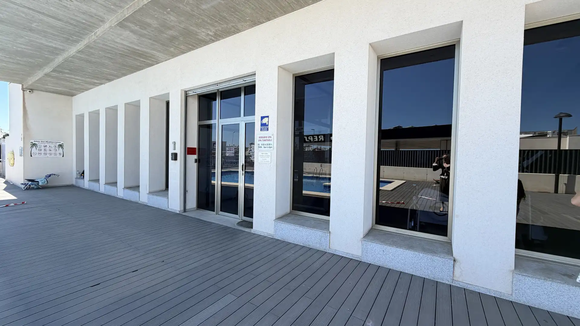 Flat for rent in Polígono E-2 el Barranco, 1b, Orihuela Costa Exterior view of Flat for rent in Orihuela with Air Conditioner, Terrace and Swimming Pool