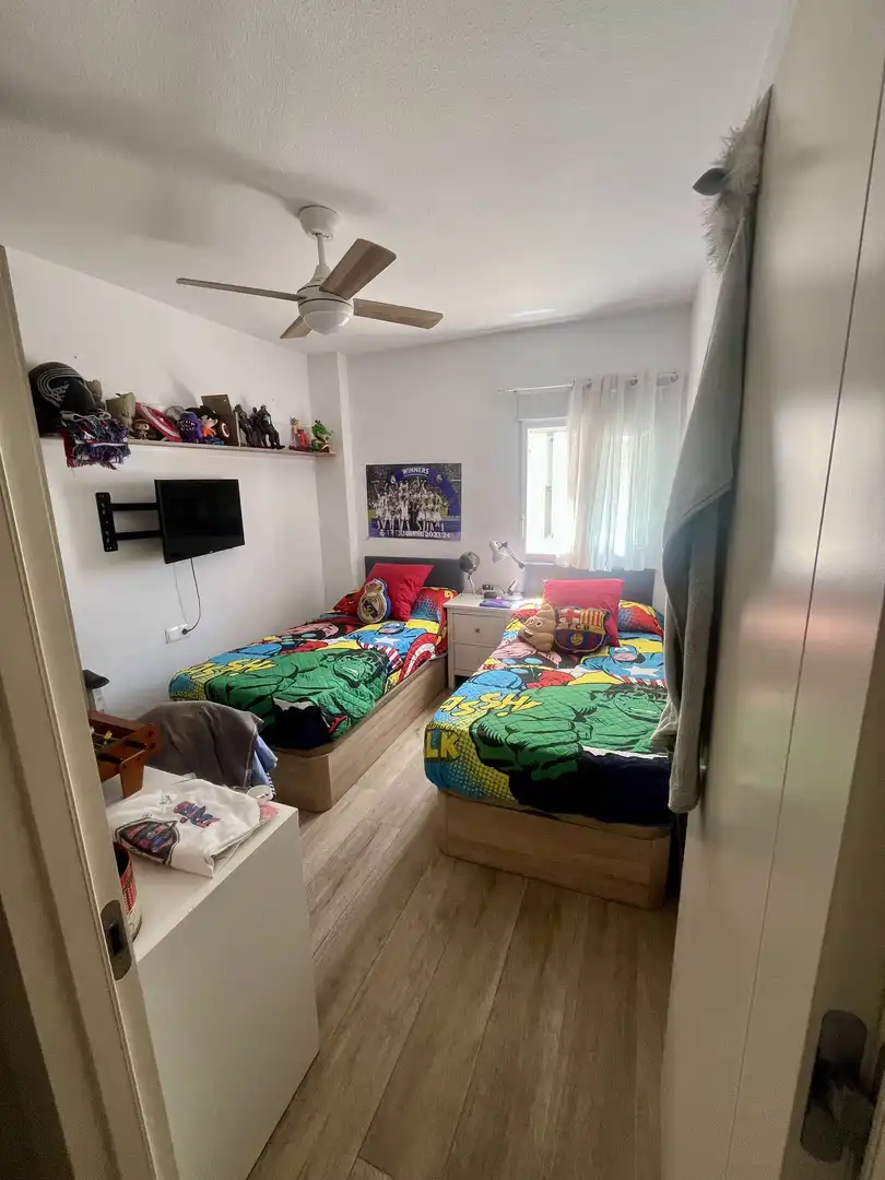 Wohnung zum Verkauf in Plaza Nuestra Señora del Rosario, 10, San Cristóbal Schlafzimmer von Wohnung zum Verkauf in Ronda mit Klimaanlage, Terrasse und Möbliert