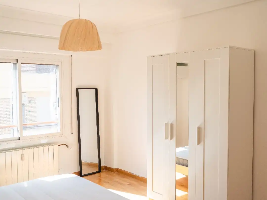 Wohnung zur Miete in Calle Mayor, 11, Zaragoza Capital Schlafzimmer von Wohnung zur Miete in Zaragoza Capital mit Klimaanlage