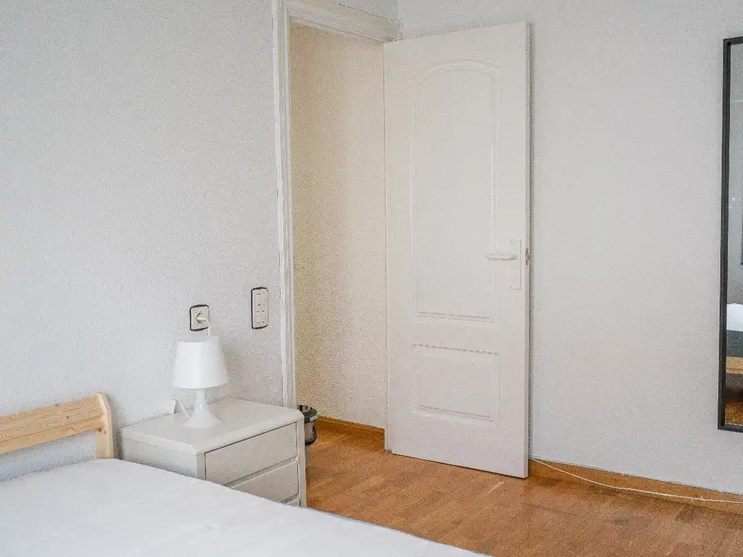 Wohnung zur Miete in Calle Mayor, 11, Zaragoza Capital Schlafzimmer von Wohnung zur Miete in Zaragoza Capital mit Klimaanlage