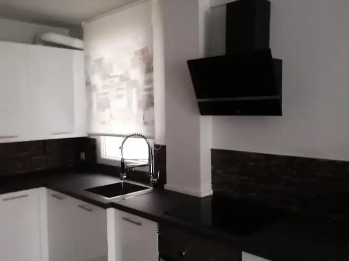 Cocina de Piso de alquiler en Santander con Calefacción, Parquet y Amueblado