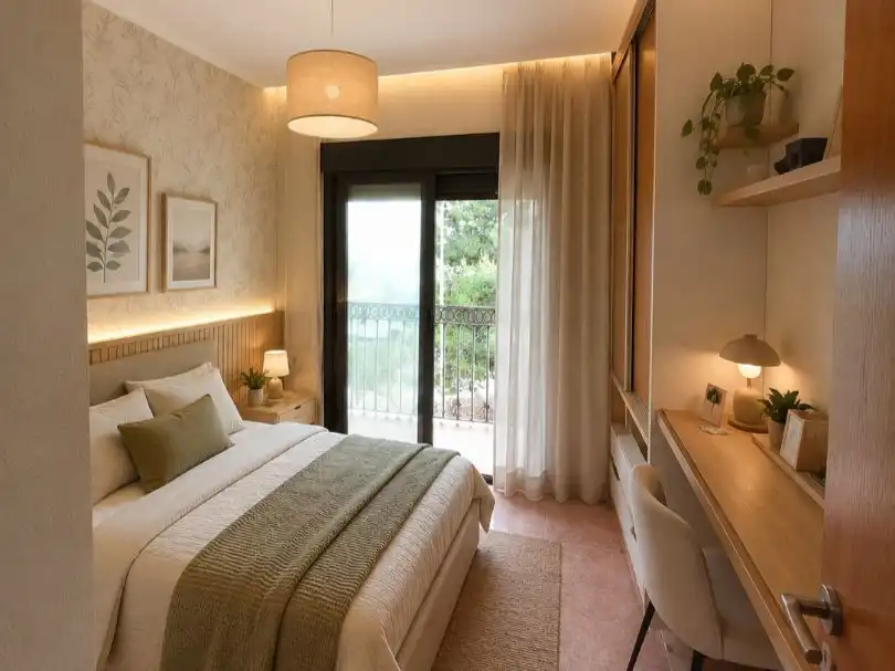 Flat for sale in Calle Naranja, 2, Orihuela Bedroom of Flat for sale in Orihuela with Air Conditioner, Terrace and Swimming Pool