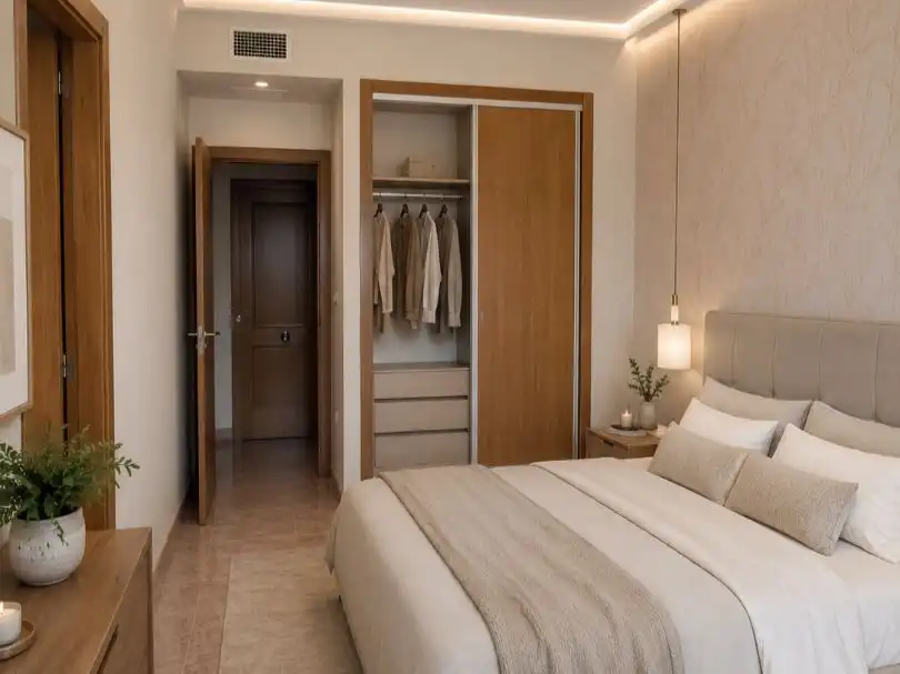 Flat for sale in Calle Naranja, 2, Orihuela Bedroom of Flat for sale in Orihuela with Air Conditioner, Terrace and Swimming Pool