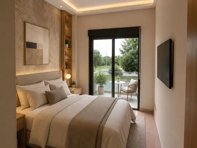 Flat for sale in Calle Naranja, 2, Orihuela Bedroom of Flat for sale in Orihuela with Air Conditioner, Terrace and Swimming Pool