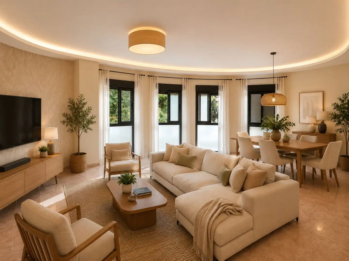 Flat for sale in Calle Naranja, 2, Orihuela Living room of Flat for sale in Orihuela with Air Conditioner, Terrace and Swimming Pool