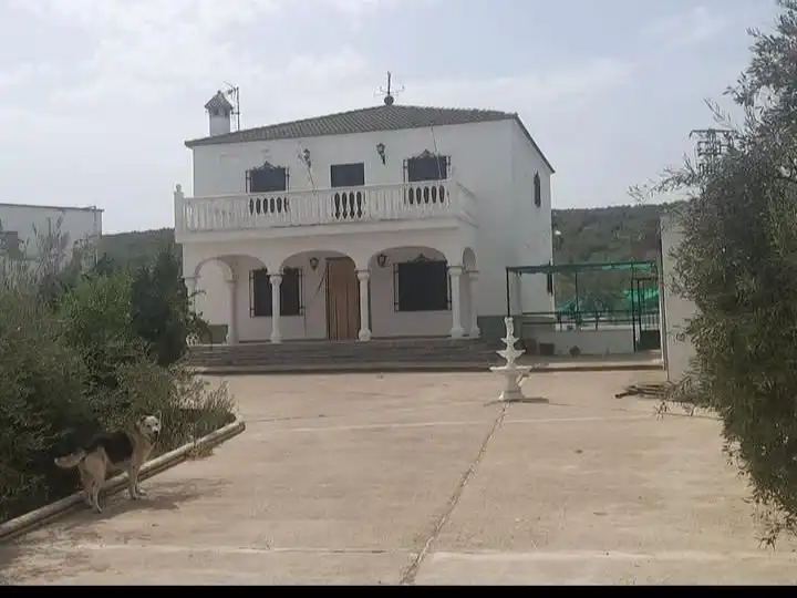 Vista exterior de Casa o xalet en venda en Monturque amb Jardí privat, Terrassa i Traster