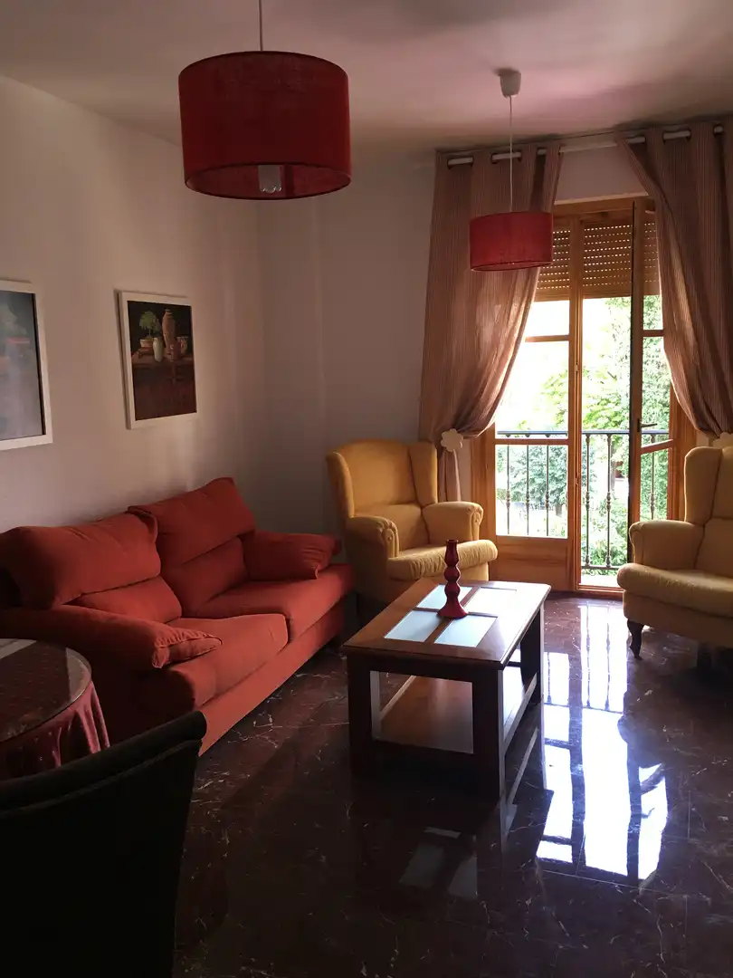 Sala de estar de Piso de alquiler en Jaén con Aire acondicionado, Calefacción y Amueblado