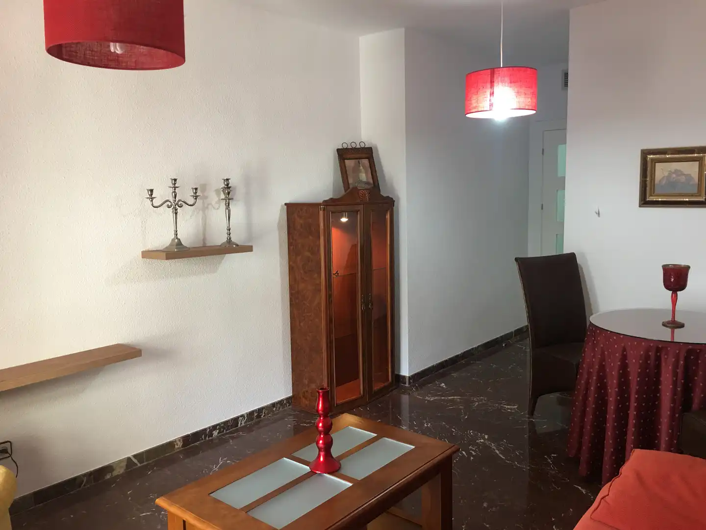 Sala de estar de Piso de alquiler en Jaén con Aire acondicionado, Calefacción y Amueblado