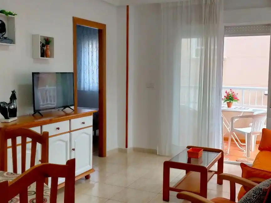 Apartments for rent in Plaza Médico José María Sanz, 1, Las Viñas Living room of Apartments for rent in Guardamar del Segura with Air Conditioner, Terrace and Furnished