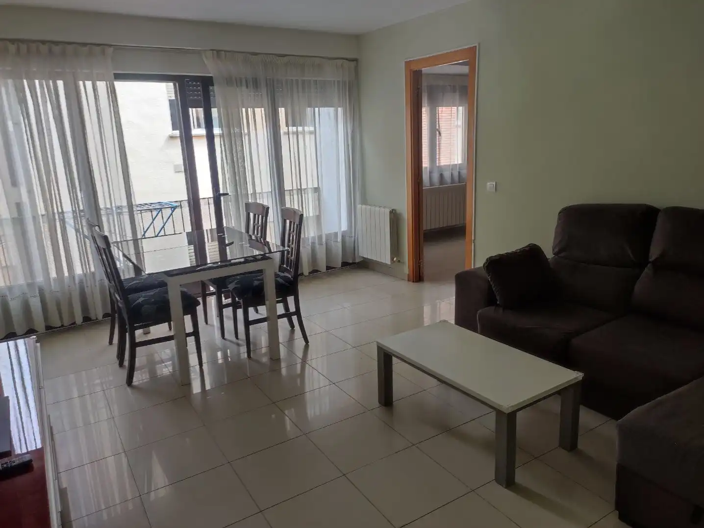 Wohnzimmer von Wohnung zur Miete in Zamora Capital  mit Heizung, Möbliert und Balkon