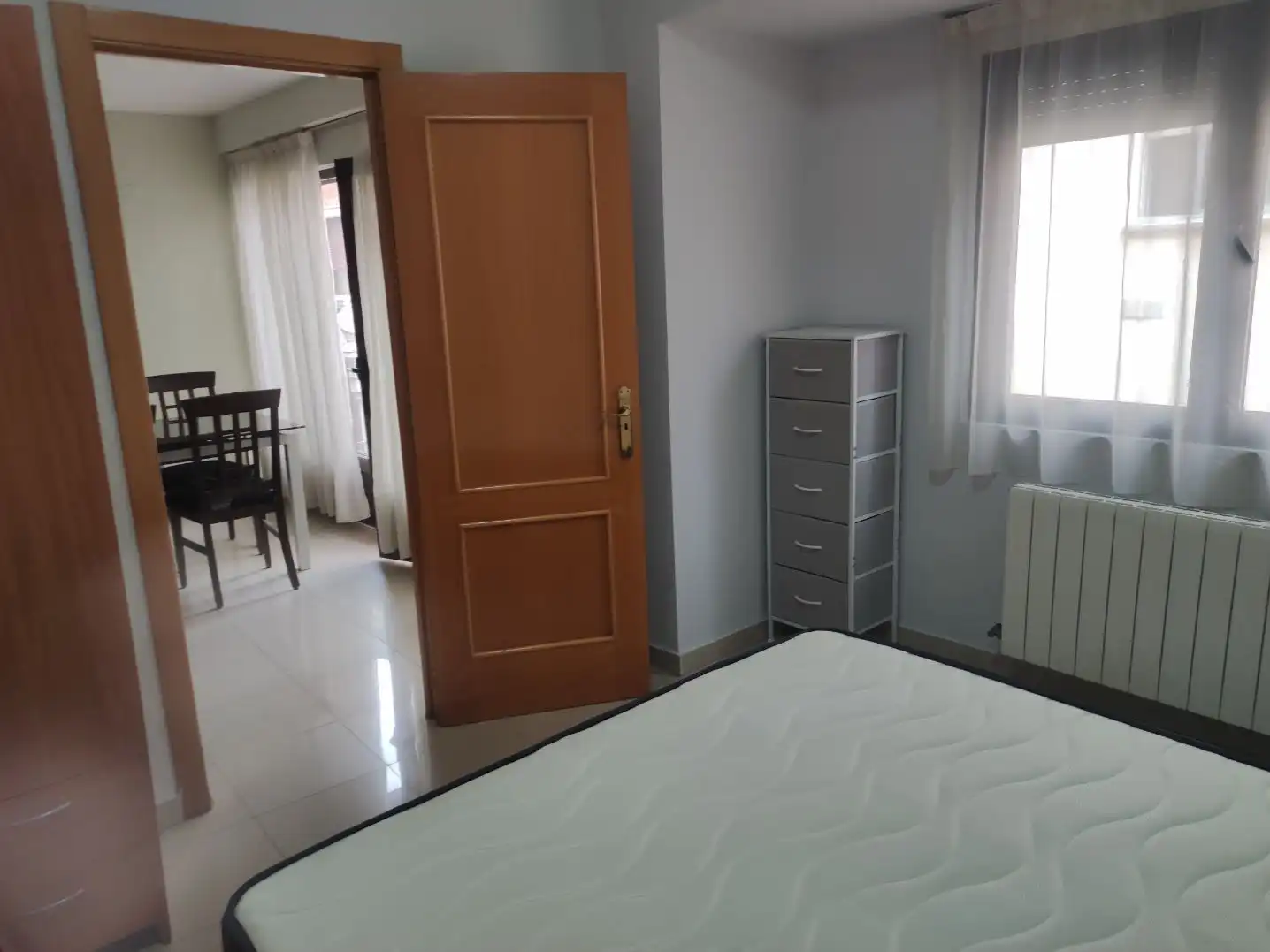 Schlafzimmer von Wohnung zur Miete in Zamora Capital  mit Heizung, Möbliert und Balkon