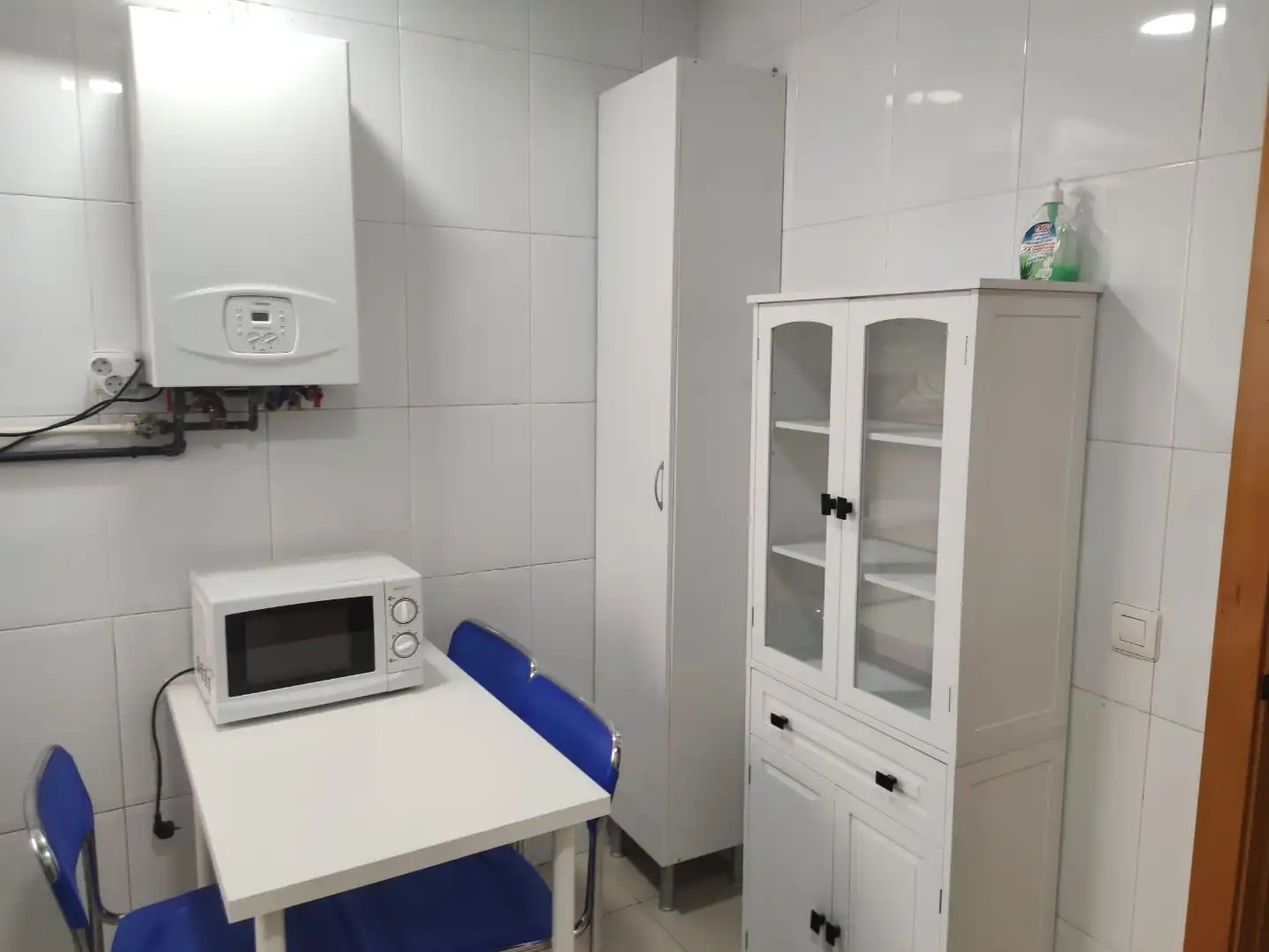 Küche von Wohnung zur Miete in Zamora Capital  mit Heizung, Möbliert und Balkon
