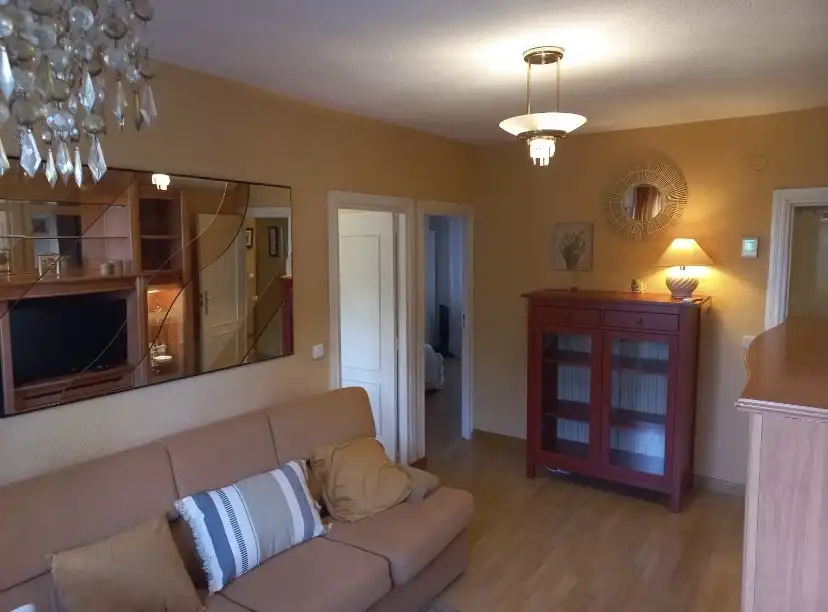 Flat for rent in Calle de la Olimpiada, 2, Ciudad Universitaria Living room of Flat for rent in Madrid Capital with Air Conditioner and Terrace