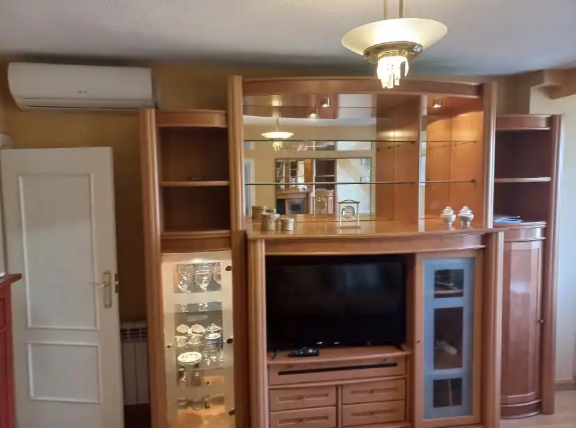 Flat for rent in Calle de la Olimpiada, 2, Ciudad Universitaria Living room of Flat for rent in Madrid Capital with Air Conditioner and Terrace