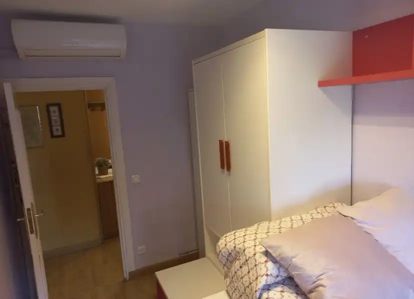 Flat for rent in Calle de la Olimpiada, 2, Ciudad Universitaria Bedroom of Flat for rent in Madrid Capital with Air Conditioner and Terrace