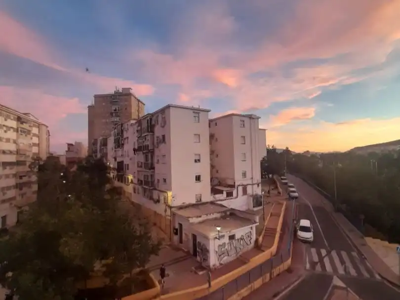 Vista exterior de Pis en venda en Málaga Capital amb Aire condicionat i Balcó