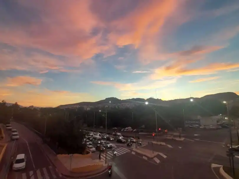 Vista exterior de Pis en venda en Málaga Capital amb Aire condicionat i Balcó