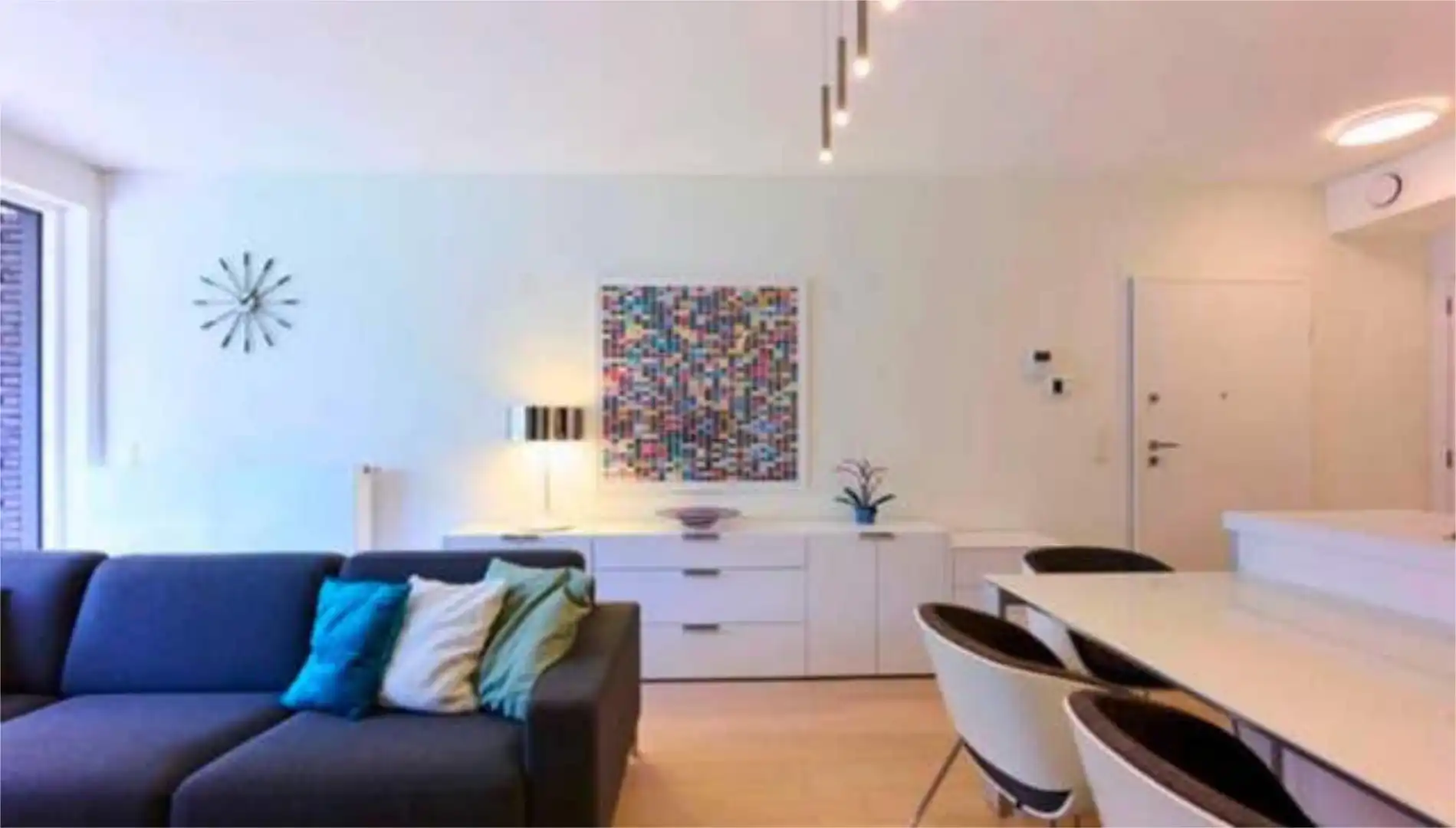 Wohnung zur Miete in El Poblenou Wohnzimmer von Wohnung zur Miete in Barcelona mit Heizung, Terrasse und Abstellraum
