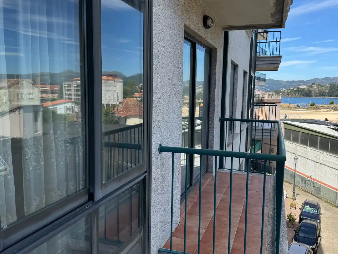 Flat for sale in Estrada de Santa Marta, 4, Baiona Balcony of Flat for sale in Baiona with Parquet flooring, Terrace and Storage room