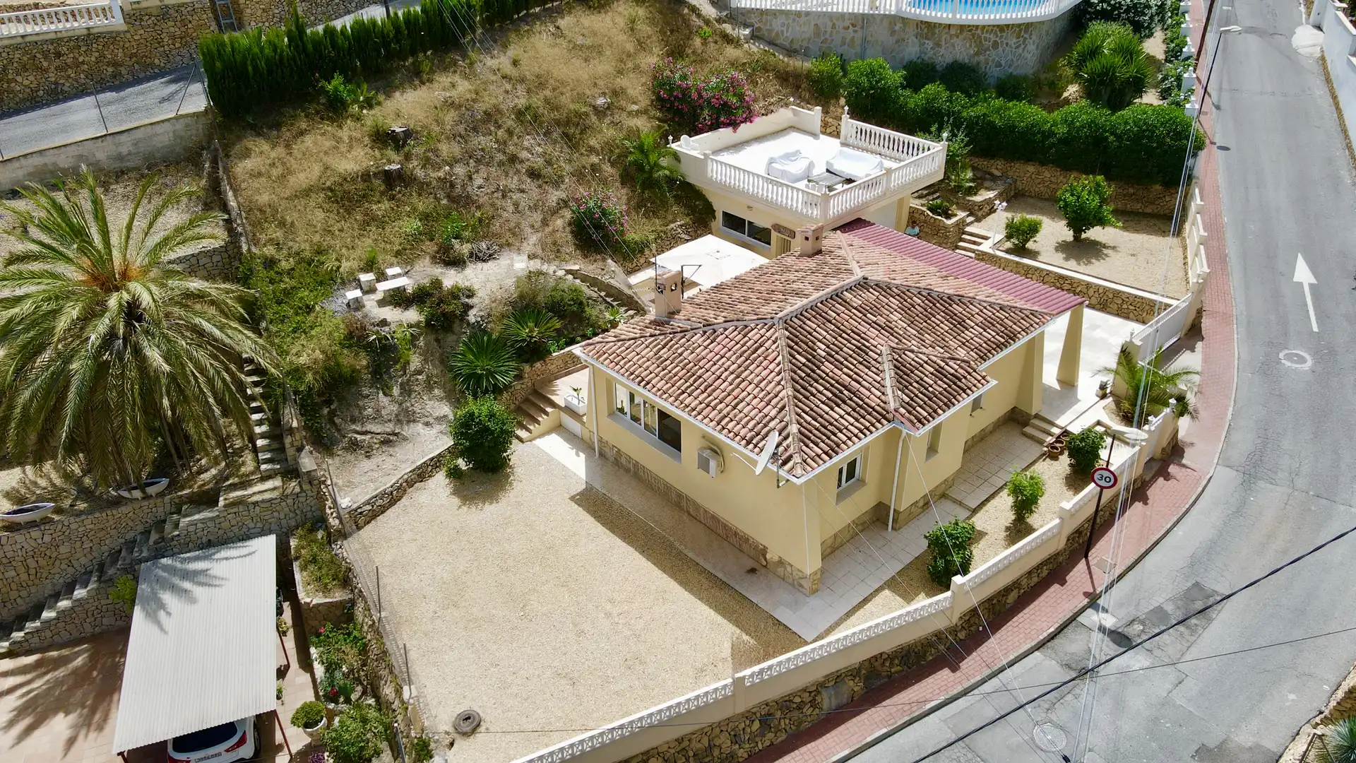 Casa o chalet en venta en Carrer Guatemala, 7, Coloma Vista exterior de Casa o chalet en venta en La Nucia con Aire acondicionado, Terraza y Balcón