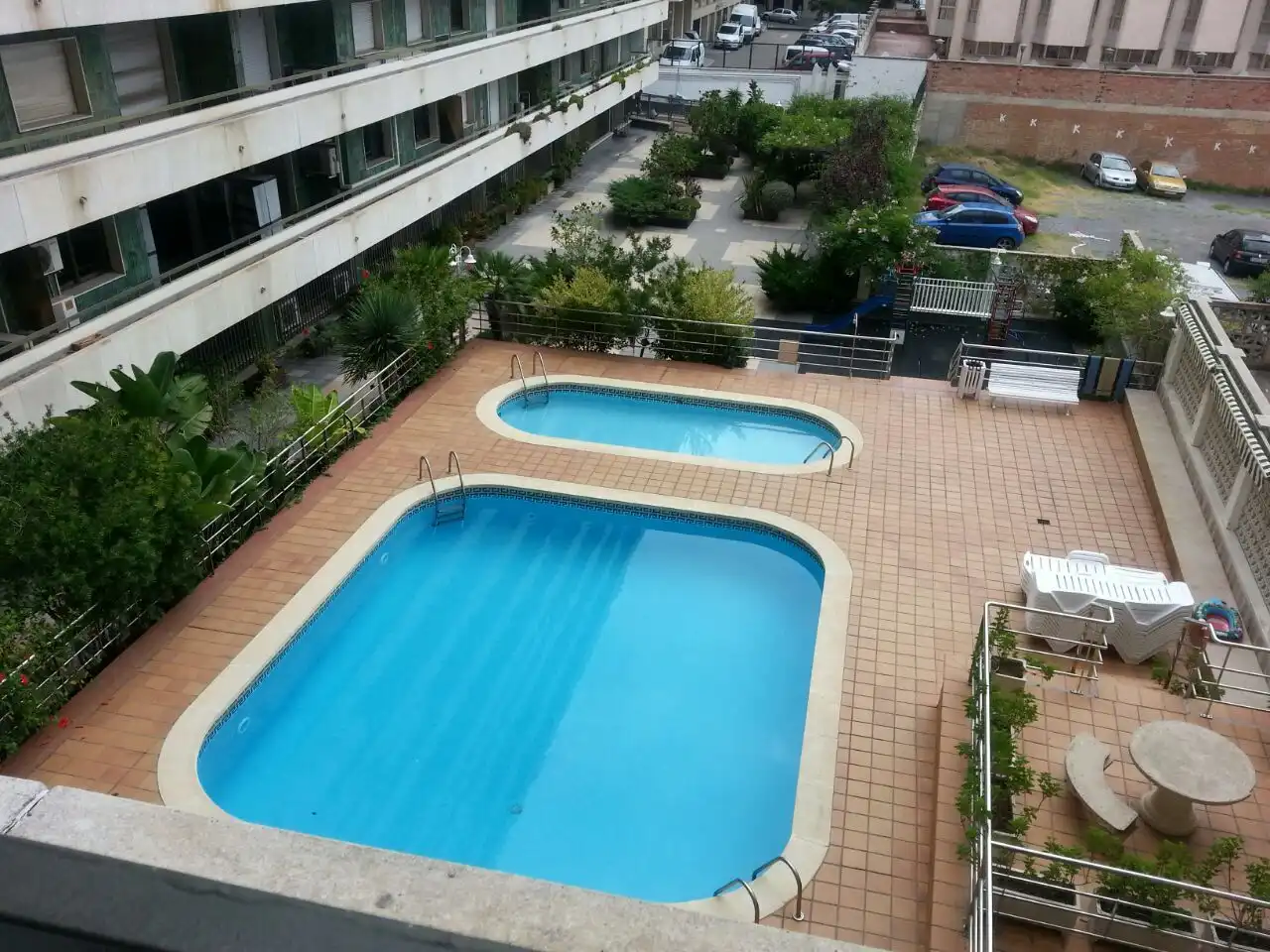 Wohnung zur Miete in Carrer del Cardenal Vidal I Barraquer, 2, Nou Eixample Nord Schwimmbecken von Wohnung zur Miete in Tarragona Capital mit Klimaanlage, Schwimmbad und Balkon
