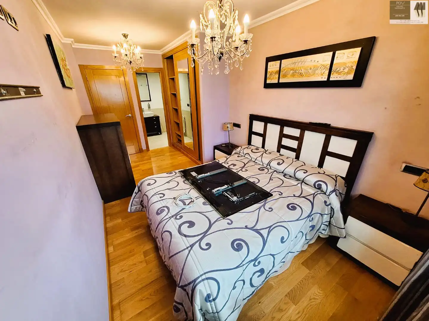 Flat for rent in Avenida de Monelos, 147, Eirís Bedroom of Flat for rent in A Coruña Capital with Heating, Storage room and Furnished