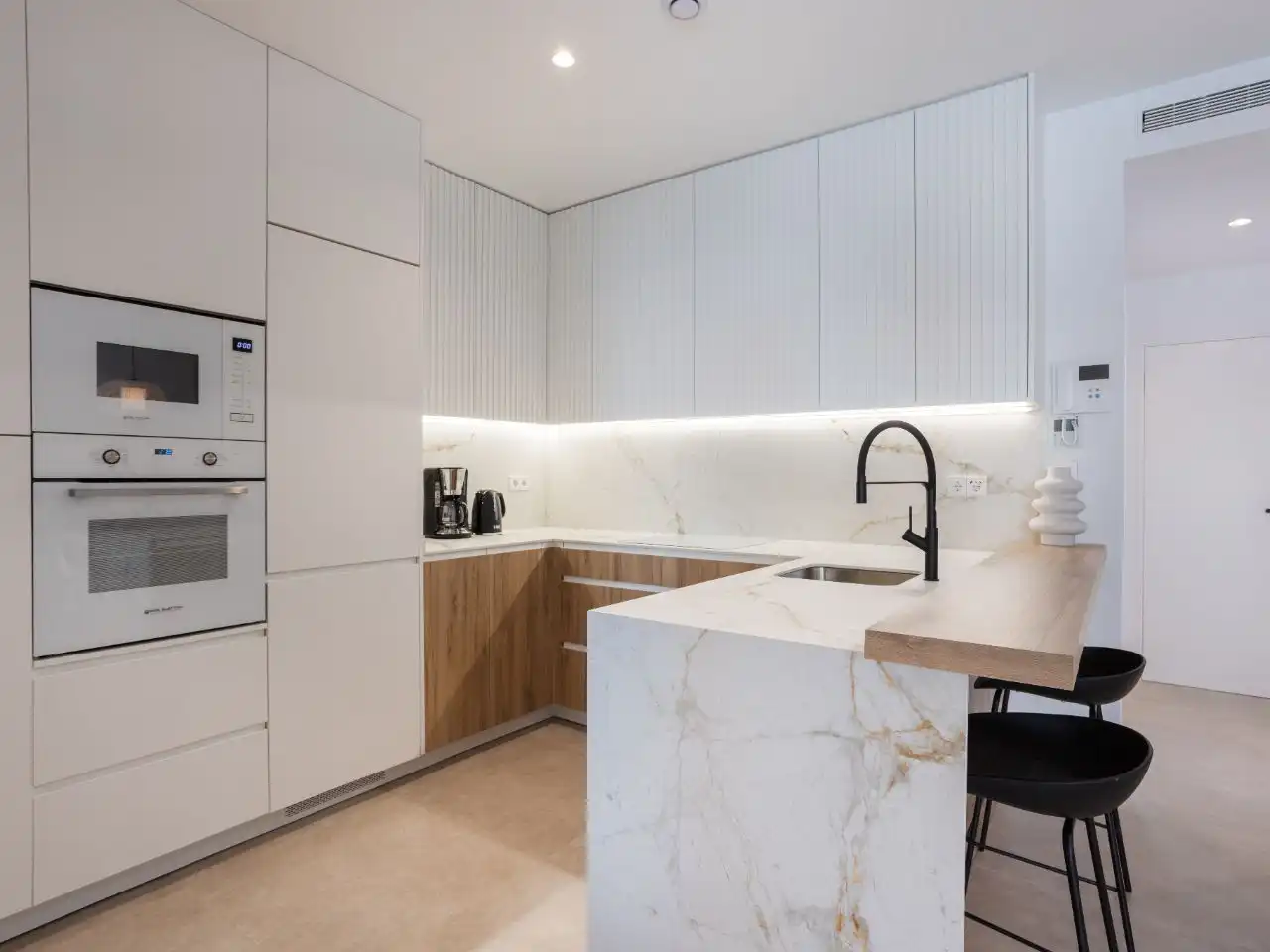 Flat for sale in Calle Lisboa, 9, Los Cuarteros Kitchen of Flat for sale in San Pedro del Pinatar with Air Conditioner, Heating and Private garden