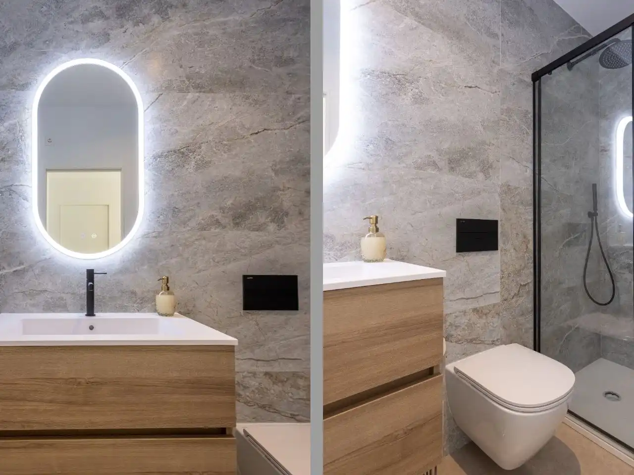 Flat for sale in Calle Lisboa, 9, Los Cuarteros Bathroom of Flat for sale in San Pedro del Pinatar with Air Conditioner, Heating and Private garden