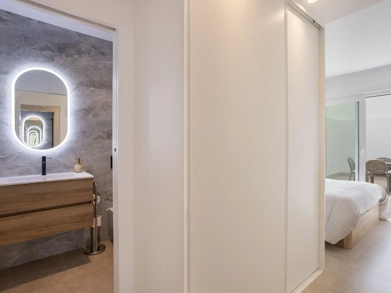 Flat for sale in Calle Lisboa, 9, Los Cuarteros Bathroom of Flat for sale in San Pedro del Pinatar with Air Conditioner, Heating and Private garden