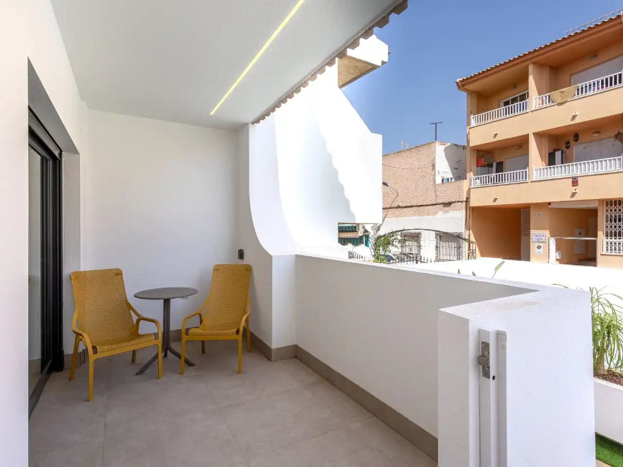 Flat for sale in Calle Lisboa, 9, Los Cuarteros Terrace of Flat for sale in San Pedro del Pinatar with Air Conditioner, Heating and Private garden