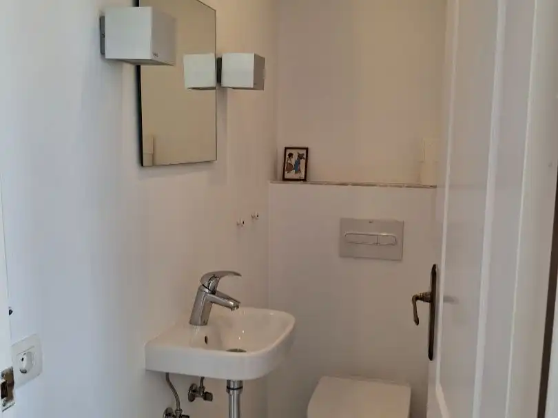 Baño de Piso de alquiler en Benalmádena con Aire acondicionado, Terraza y Piscina