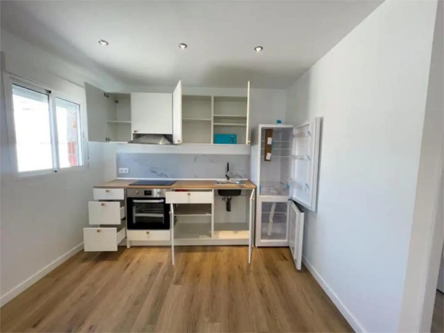 Wohnungen zur Miete in El Llano Küche von Wohnungen zur Miete in Molina de Segura mit Privatgarten, Terrasse und Möbliert