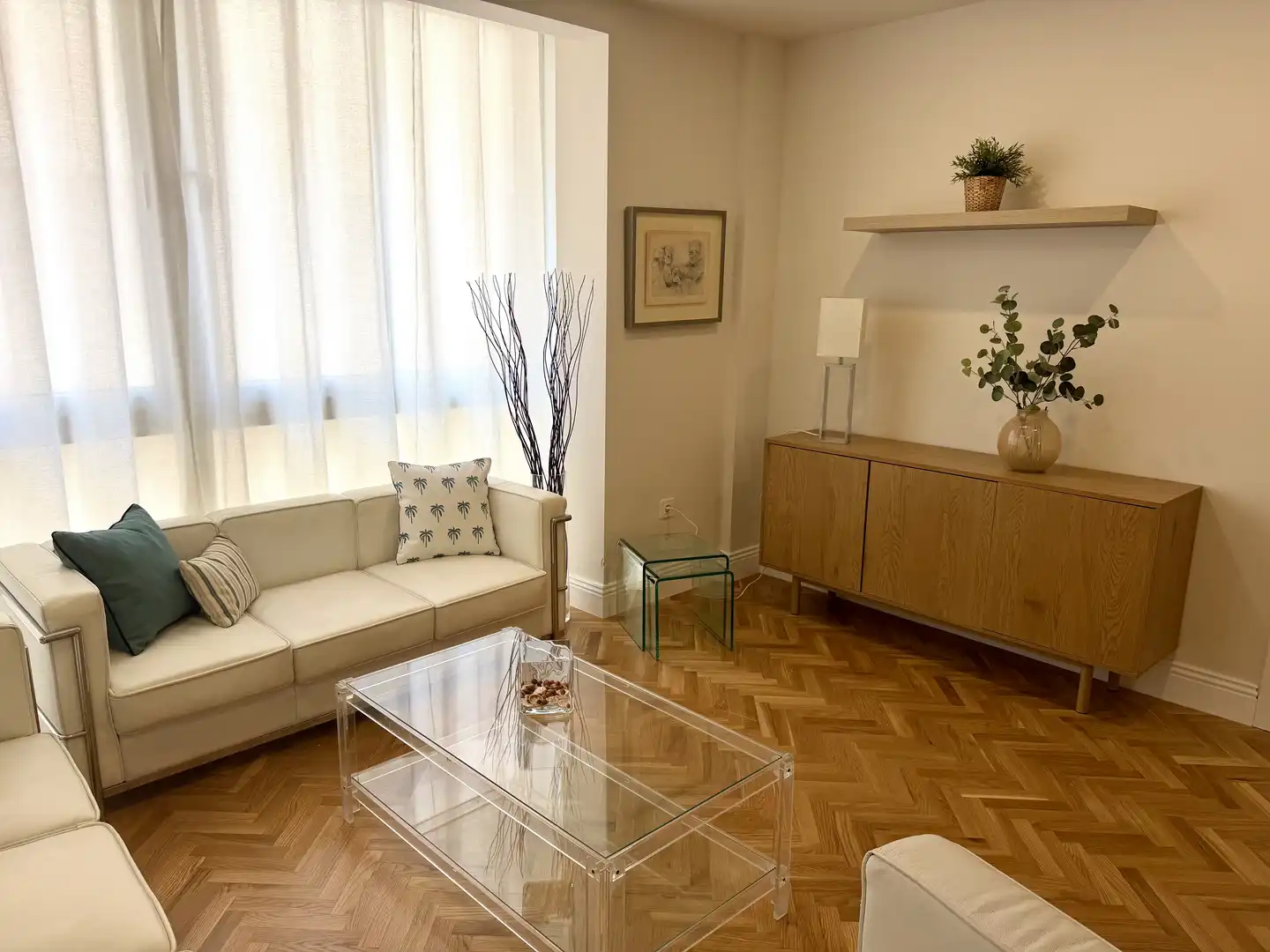 Flat for rent in Alameda de Colón, 34, Ensanche Centro - Puerto Living room of Flat for rent in Málaga Capital with Air Conditioner