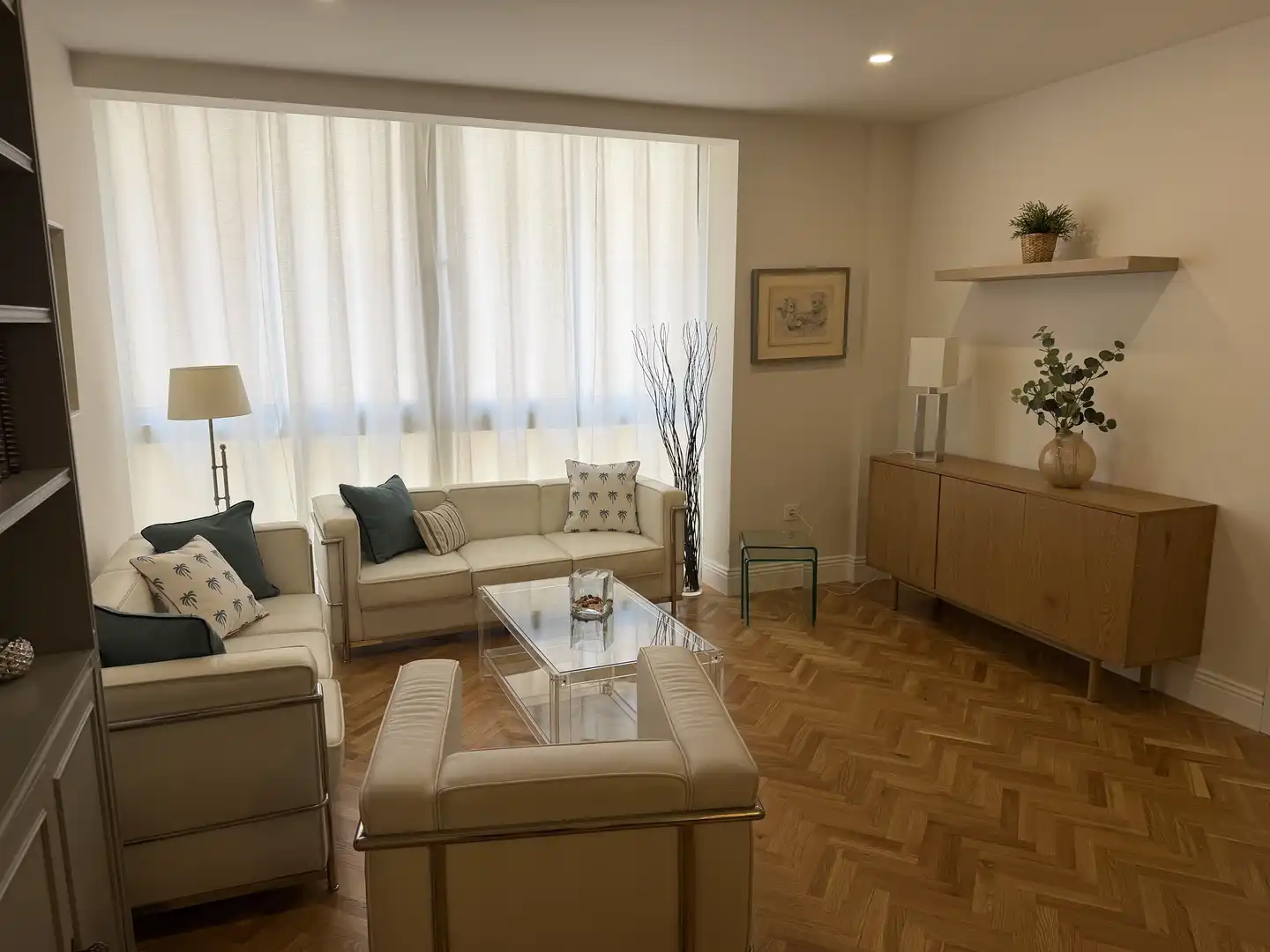Flat for rent in Alameda de Colón, 34, Ensanche Centro - Puerto Living room of Flat for rent in Málaga Capital with Air Conditioner