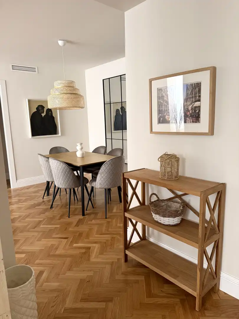 Flat for rent in Alameda de Colón, 34, Ensanche Centro - Puerto Dining room of Flat for rent in Málaga Capital with Air Conditioner