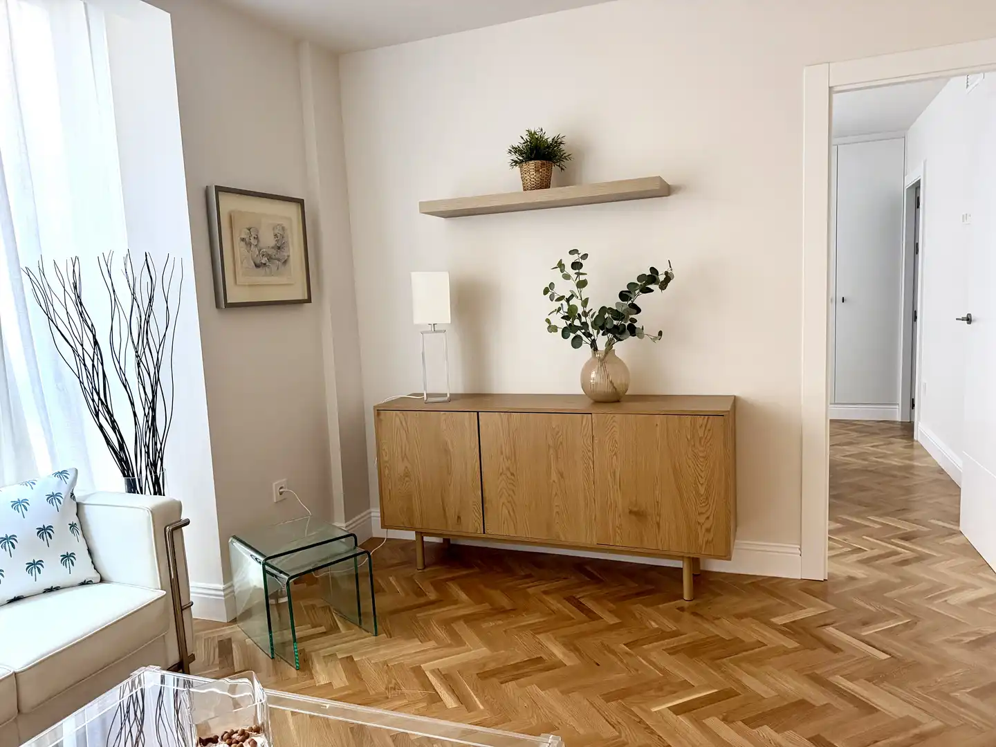 Flat for rent in Alameda de Colón, 34, Ensanche Centro - Puerto Living room of Flat for rent in Málaga Capital with Air Conditioner