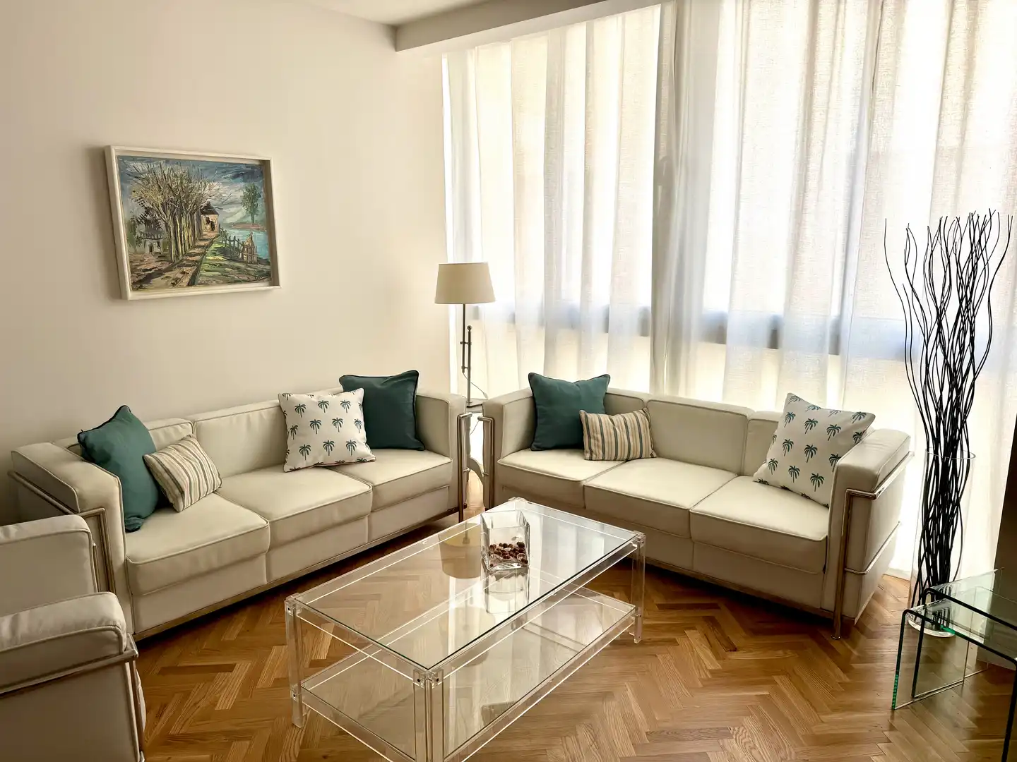 Flat for rent in Alameda de Colón, 34, Ensanche Centro - Puerto Living room of Flat for rent in Málaga Capital with Air Conditioner