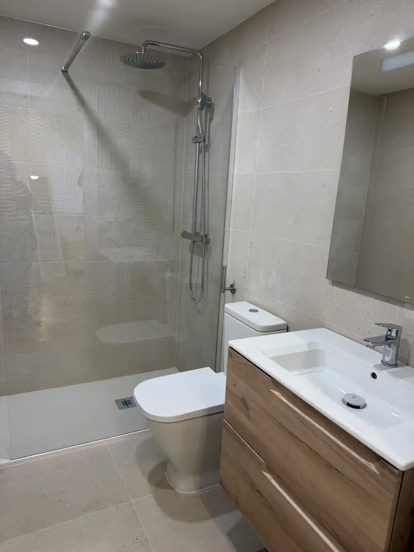 Flat for rent in Alameda de Colón, 34, Ensanche Centro - Puerto Bathroom of Flat for rent in Málaga Capital with Air Conditioner